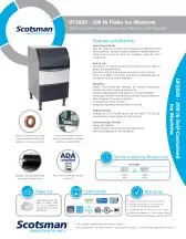 Scotsman UF2020A-1 - Item 211876
